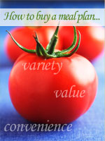 How to Buy a Meal Plan